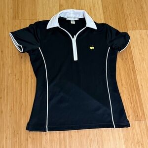 Official Masters Merch Women's Zip Polo | Size Small